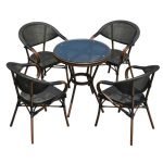 Сет 4+1 Метален (изглед на бамбус) - Image 2