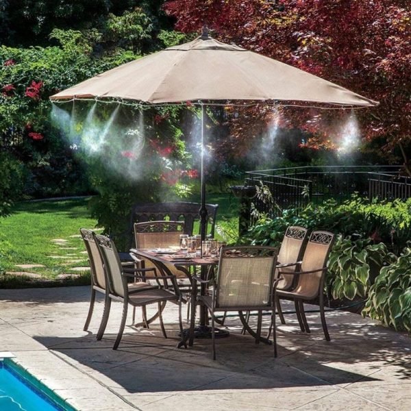 Систем за ладење со водена прашина