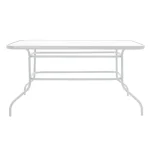 Метална_маса_VALOR_140x80cm_бела_01