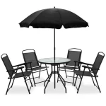 Сет маса и 4 столици со чадор KAMELIA