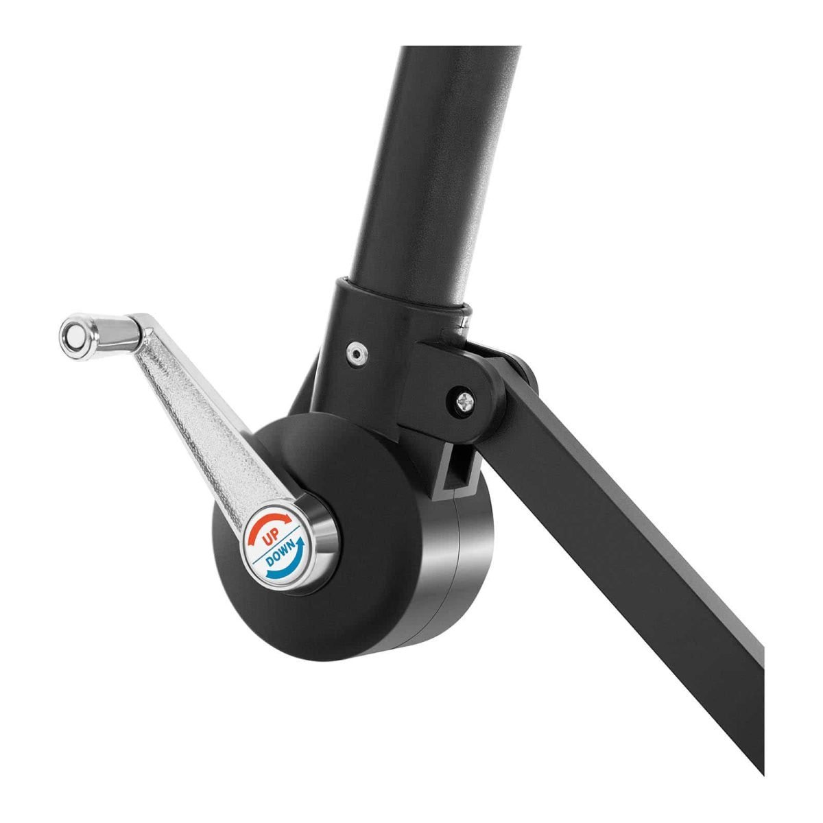 Чадор за сонце со ЛЕД сијалички - Сив 9043 - Image 3