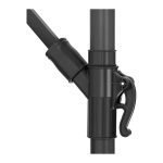 Чадор за сонце со ЛЕД сијалички - Сив 9043 - Image 4