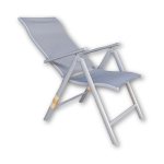 Сет маса Ø-75 + 4 столици на расклоп алуминиумски HM1-2