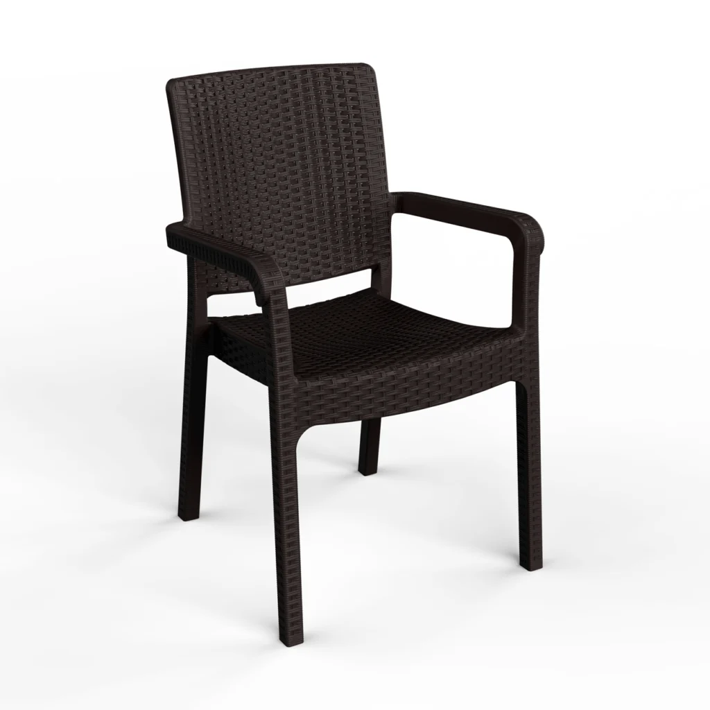 Пластична столица ратан Carisma