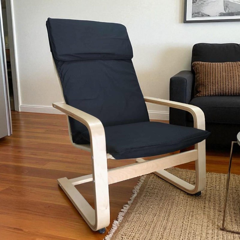 Фотелја Рена црна