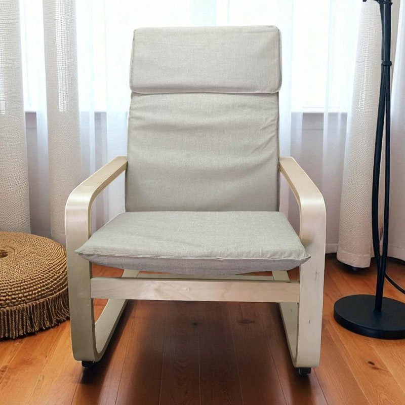 klackalka-krem-3 Фотелја за лулање Елма крем